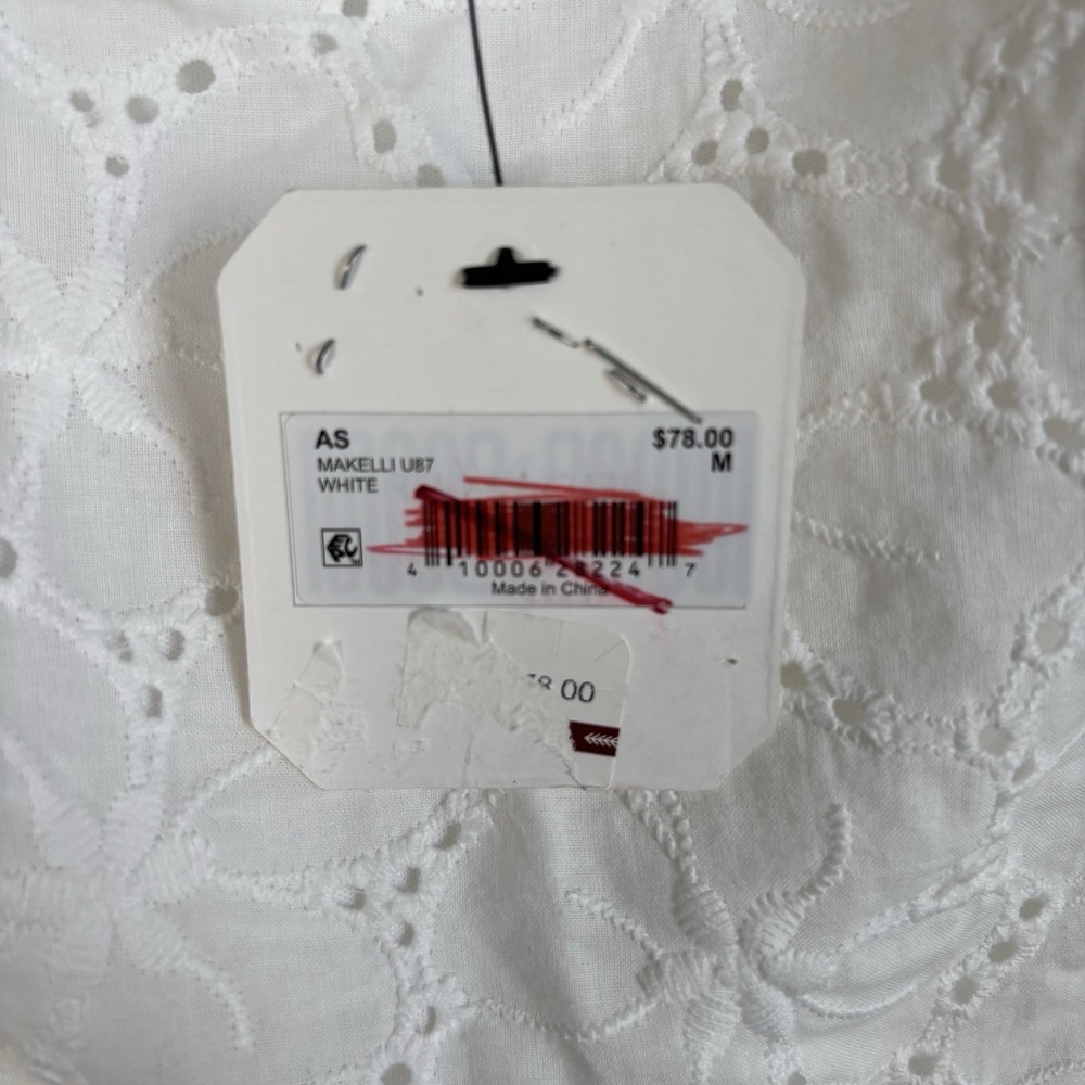 Altar'd State Dress Womens Size M Medium Zipper Broken White New With Tags $78 - Picture 2 of 7